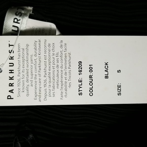 Parkhurst Women's Skirt Asymmetrical Gauze See Trough With Sequins Black - Picture 8 of 8